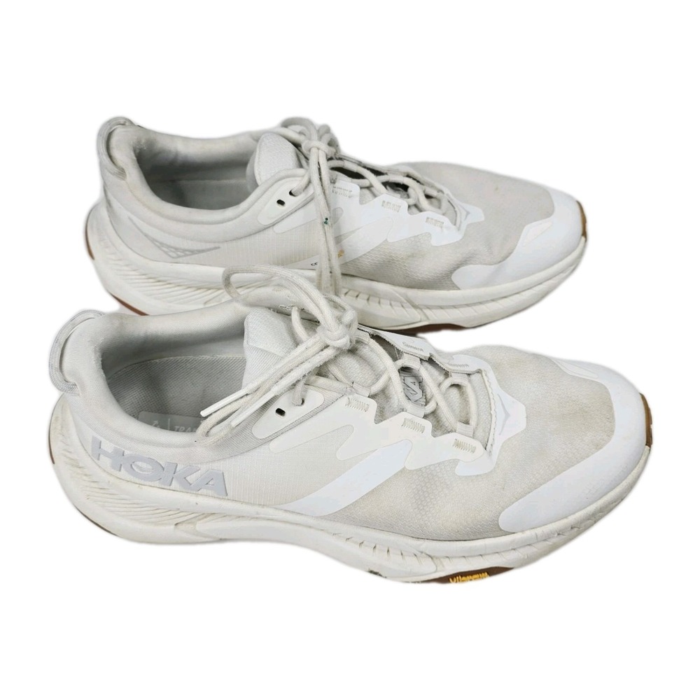 Hoka One One Transport Eggnog Trail Running Shoes Women's Size 8.5B 1123154